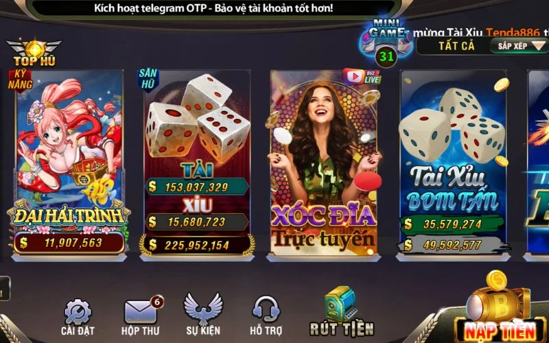 Thiên đường giải trí đích thực với vô vàn game hot